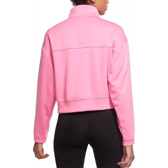 Nike Sportswear Swoosh Women Plus 3X Polyknit Track Jacket Full Zip Pink CZ6753 - Picture 2 of 16